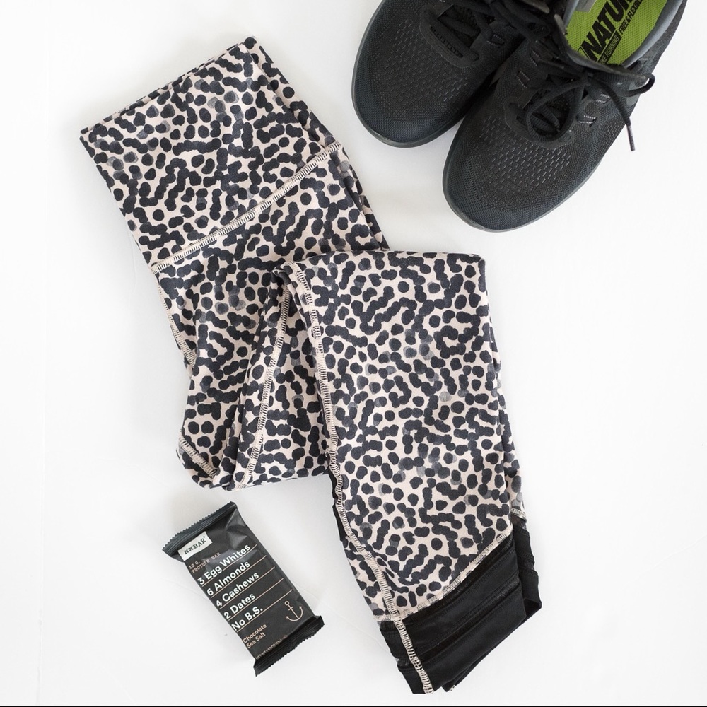 Lululemon Animal Print/Polka Dot Legging